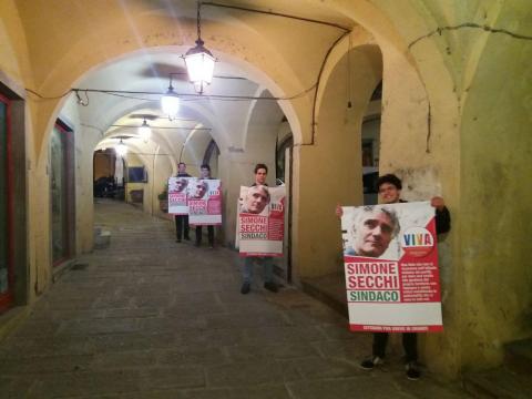 Sotto le Loggia in Piazza di Greve